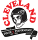 Cleveland Power & Performance Skull Logo Vinyl Sticker - Cleveland Power & Performance