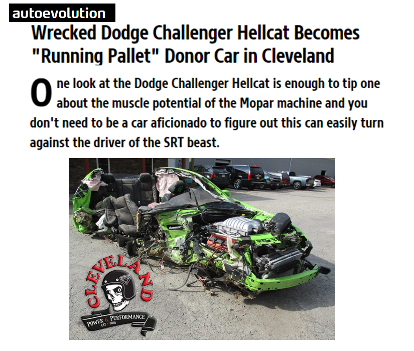 wrecked hellcat challenger