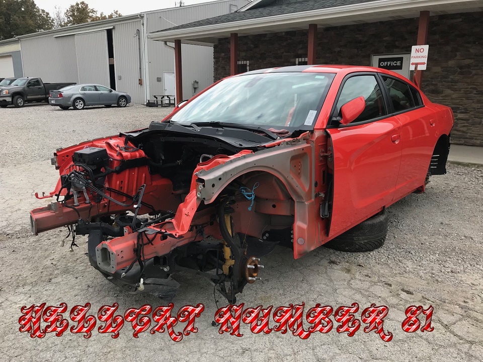 Wrecked Hellcat Arrivals Cleveland Power Performance