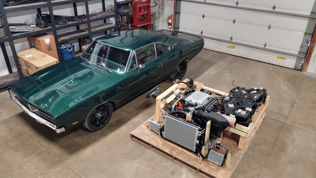 1969 charger hellcat swap